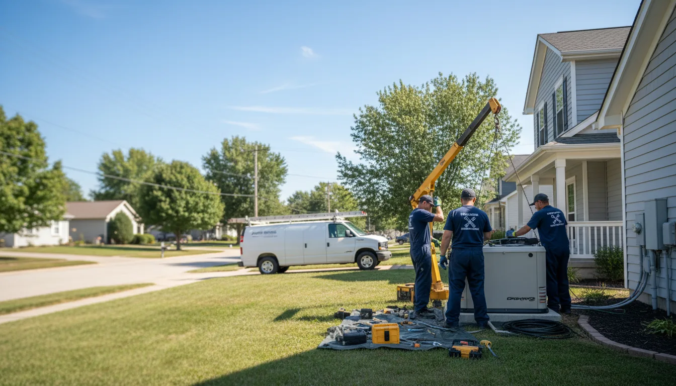 Generator Installation in Webster, IN near me